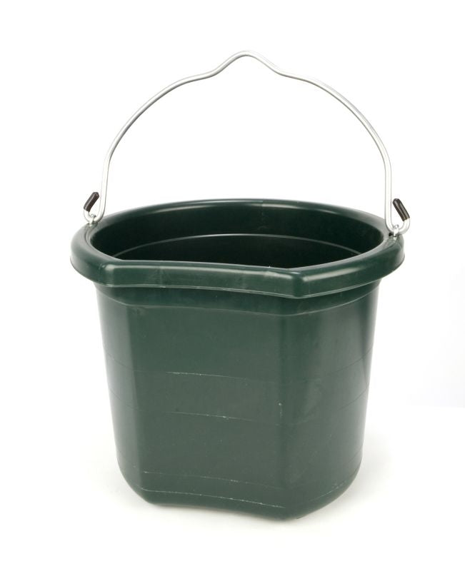 Flat Back Bucket Fb-120 20qt Blue