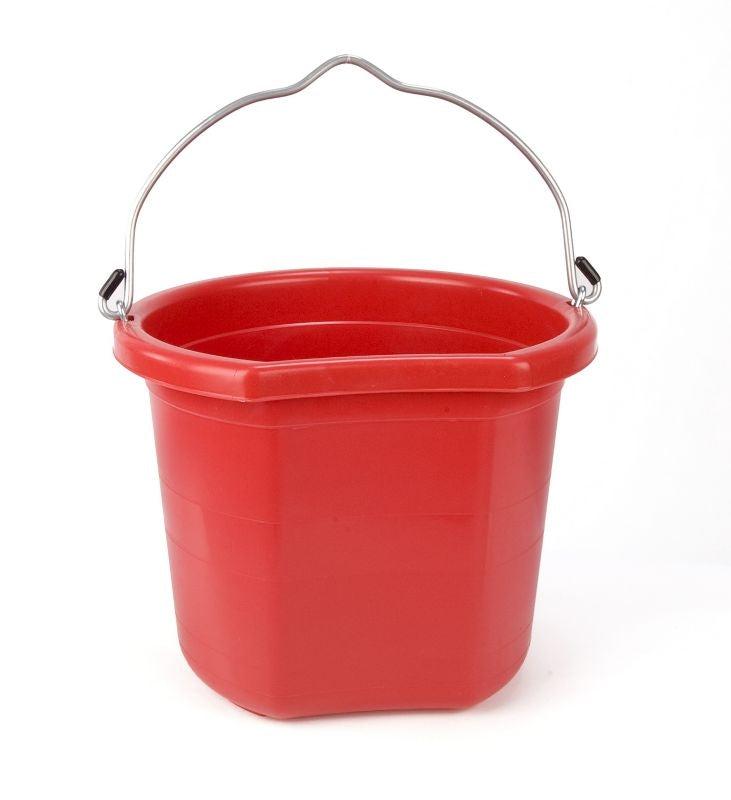 Flat Back Bucket Fb-120 20qt Blue