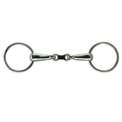 Hollow Mouth French Training Snaffle Bit