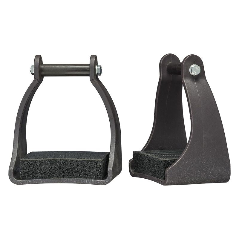 Tough1 Polymer Cushioned Trail Stirrups