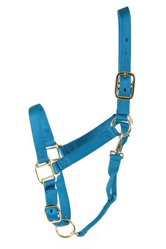 Deluxe 3-Ply Adjustable Nylon Halter with Snap