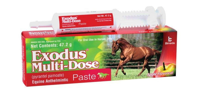 Exodus 47.2g Multi-Dose Pyrantel Pamoate Wormer