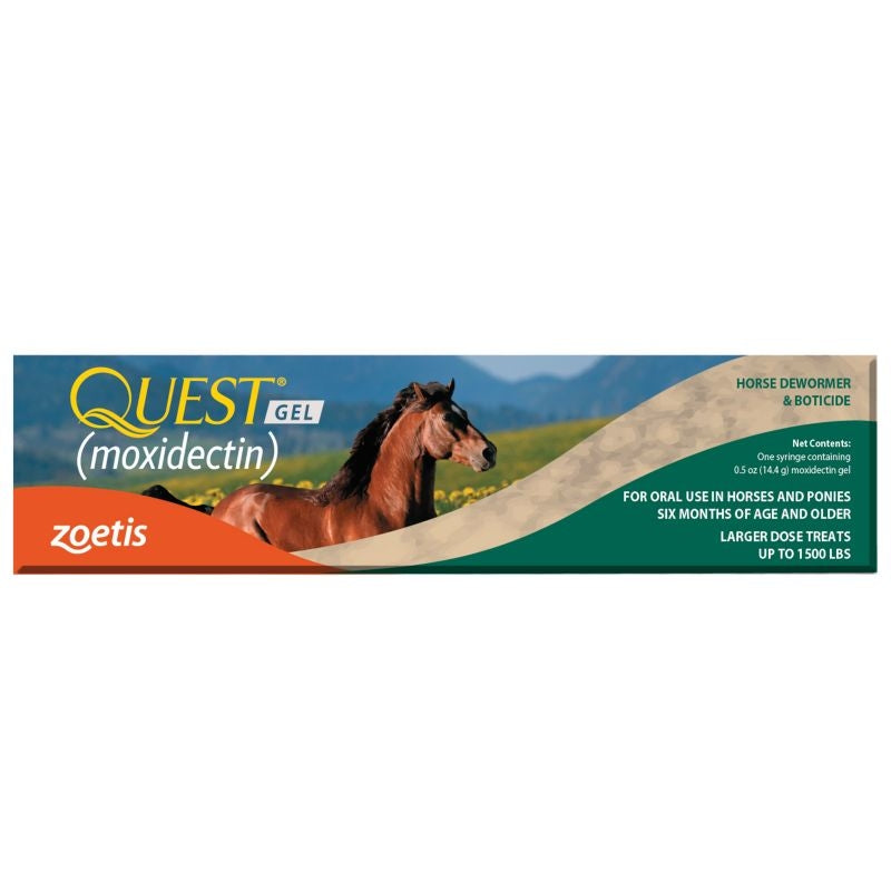 Quest 20mg Moxidectin Single Dose Gel Wormer
