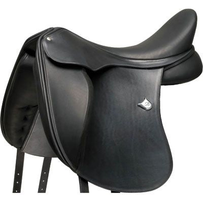 Bates Innova Ext Blck Dressage Saddle