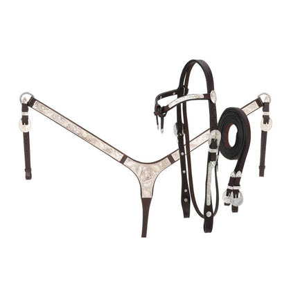 Royal King Futurity Headstall Western Show Set