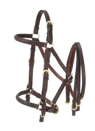 Australian Outrider Halter Bridle with Reins