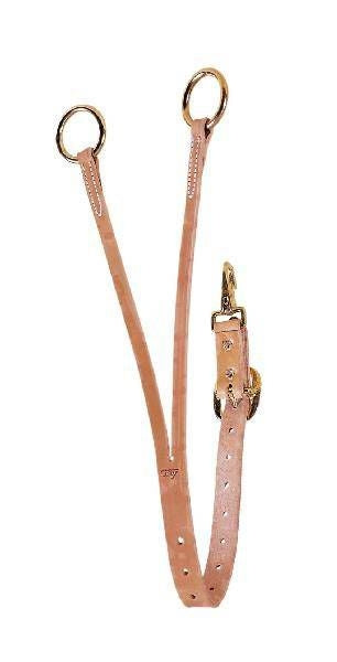 Tory Harness Leather Training Fork Cinch Attach