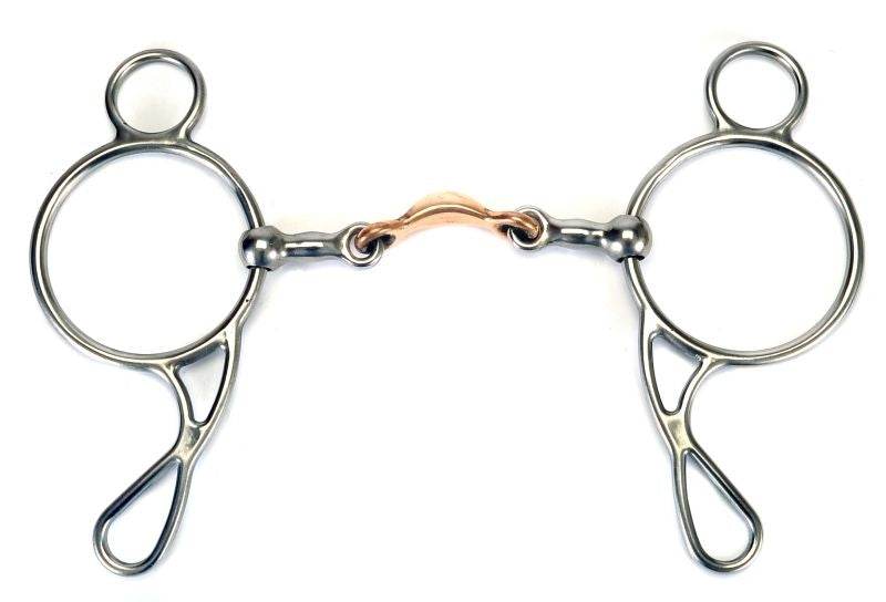 Western SS Moon Dogbone Wonder Gag Bit
