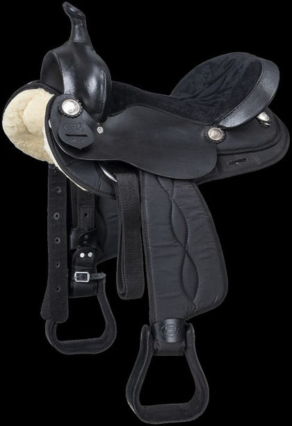 Eclipse Tough1 Synthetic Rnd Skirt Trail Saddle