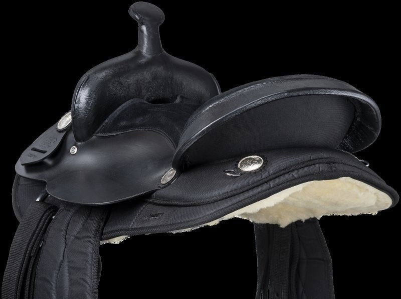 Eclipse Tough1 Synthetic Rnd Skirt Trail Saddle