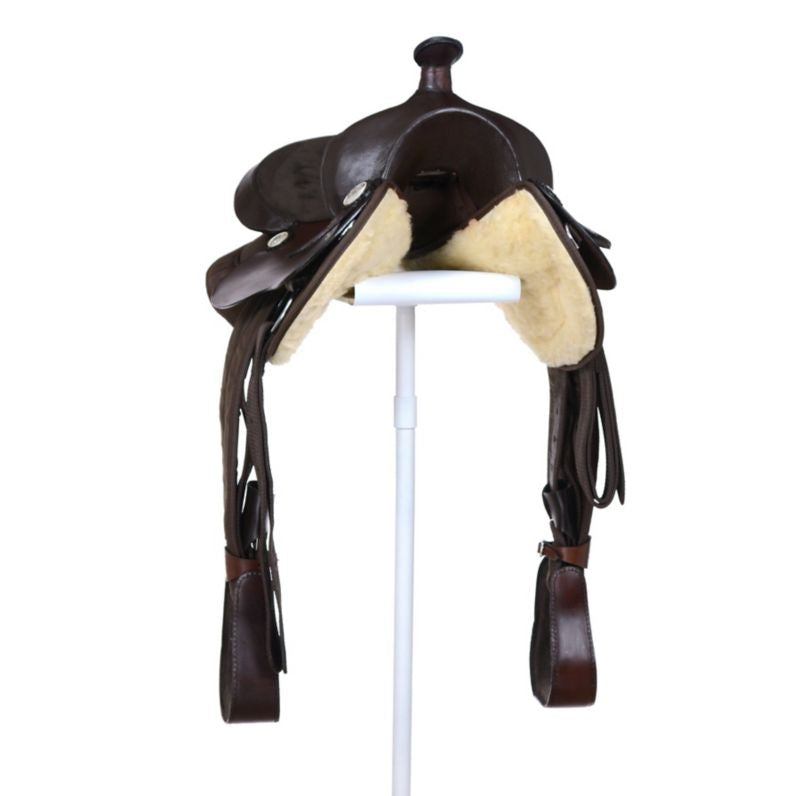 Eclipse Tough1 Synthetic Rnd Skirt Trail Saddle