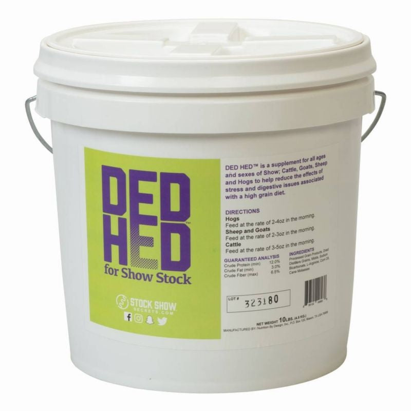 Weaver Ded Head 10 Lb Pail