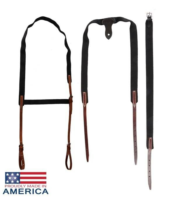 Feather Weight Leather Suspender Set Elbow Boots