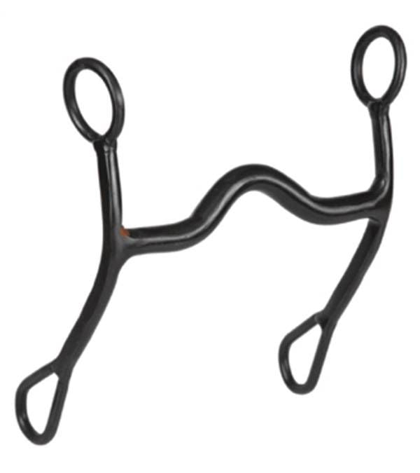 Jacks Black Steel Grazing Bit Black 5In