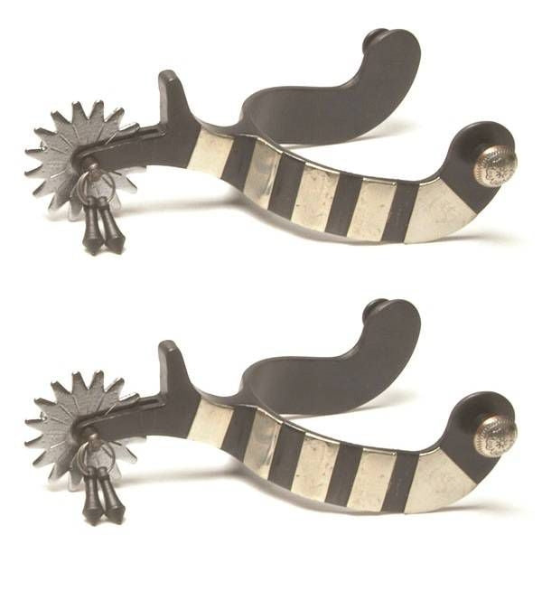Jacks Jingle Bob Spurs with German Silver Trim