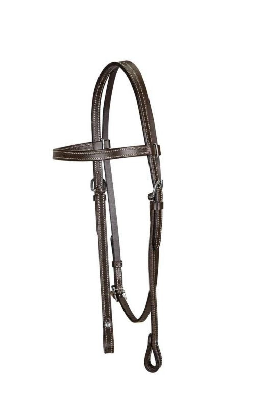 Tuffrider Western Browband Headstall with Chicago Bit