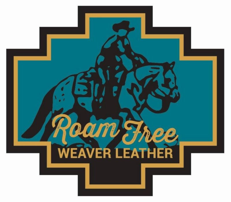 Weaver Leather Roam Free Sticker