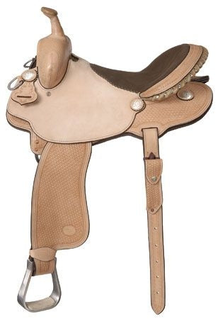 Silver Royal Dallas Barrel Saddle