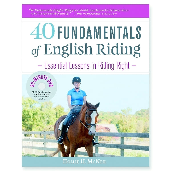 "40 Fundamentals of English Riding" Book with DVD