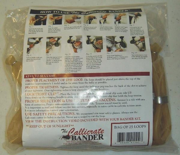 CALLICRATE CASTRATION BANDS