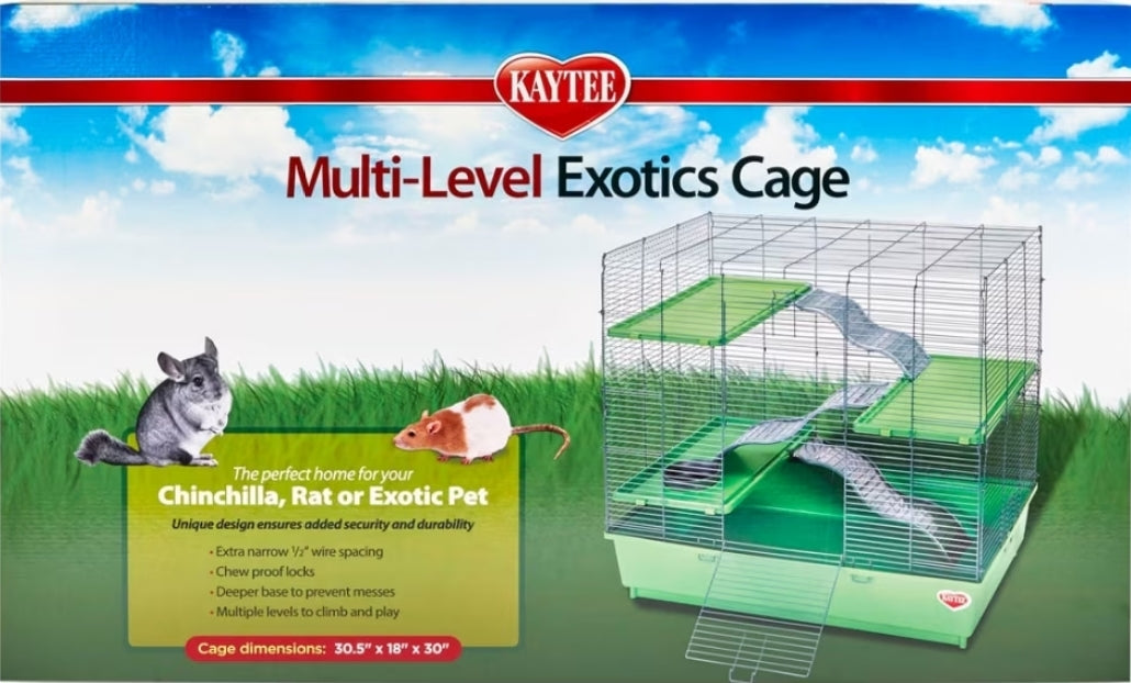 Kaytee My First Home Habitat Multi-Level Cage Lg