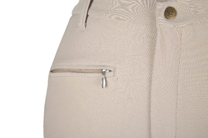 OPEN BOX Devon-Aire Ladies All-Pro Dev-Tek Ribbed Breeches - 24 Regular, Black