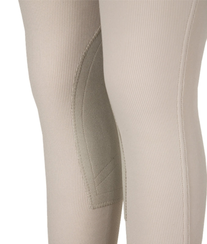 OPEN BOX Devon-Aire Ladies All-Pro Dev-Tek Ribbed Breeches - 24 Regular, Black