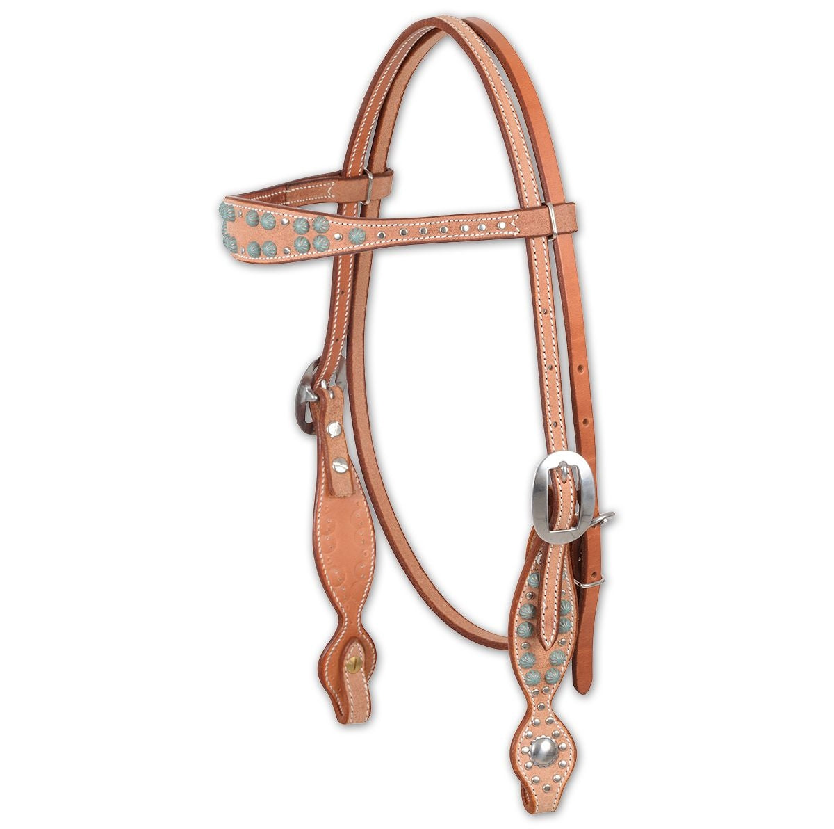 Martin Antique Turquoise Dots Browband Headstall