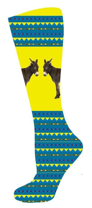 InkStables Tall Boot Socks - Tweens, Corgi