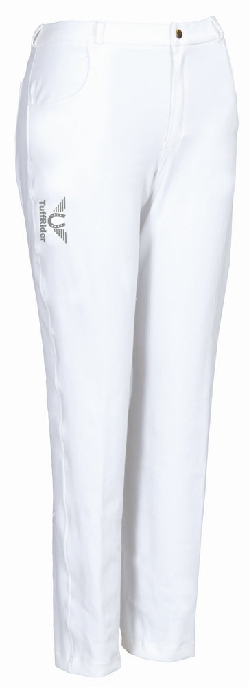 OPEN BOX - Tuffrider Unisex Pro Polo Jeans - 30 - Light Tan